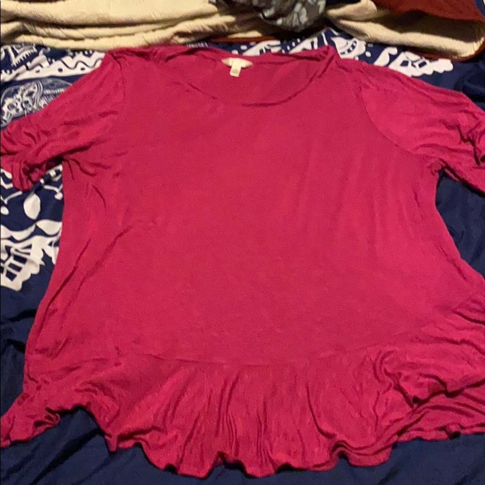 Terra and sky tunic top.